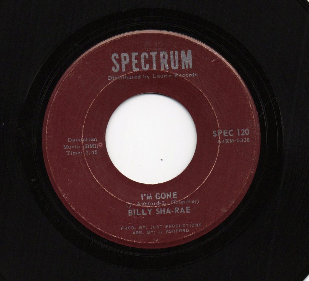 Billy Sha-Rae – I’m Gone532 CROP – True Soul