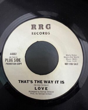 LOVE - THATS THE WAY IT IS