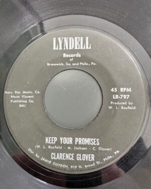 CLARENCE GLOVER - KEEP YOUR PROMISES