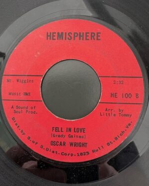 OSCAR WRIGHT - FELL IN LOVE